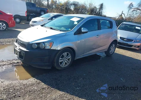 2013 Chevrolet Sonic Lt Auto z USA, uszkodzony, nr VIN 1G1JC6SG3D4242846